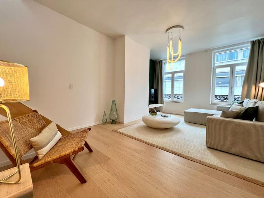 Duplex Chic Et Spacieux - Hypercentre Liege Luaran gambar