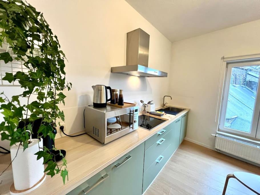Duplex Chic Et Spacieux - Hypercentre Liege Luaran gambar